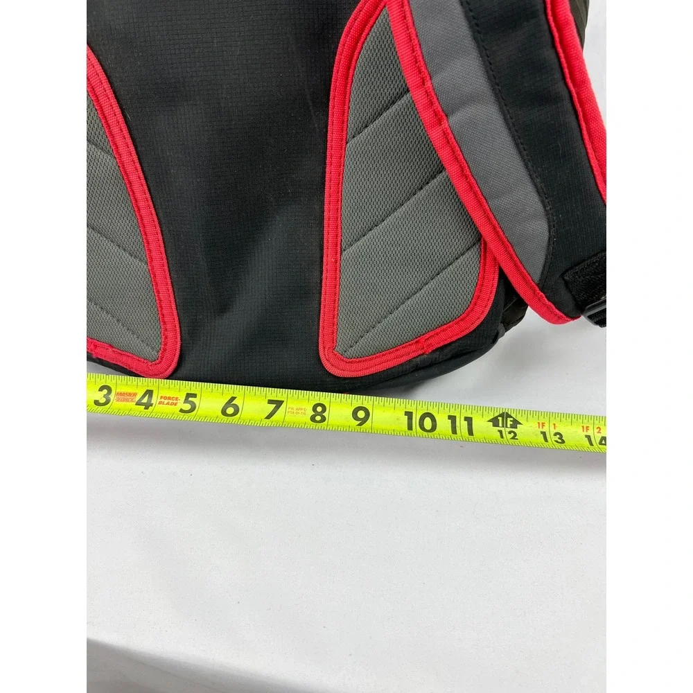 DeMarini Voodoo Rebirth Baseball Softball Backpack Red Black Cats #5 Good
